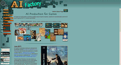 Desktop Screenshot of aifactory.co.uk